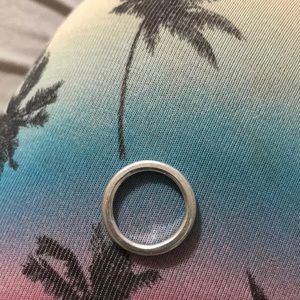Pandora silver band ring